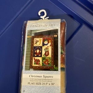 Christmas flag NIB